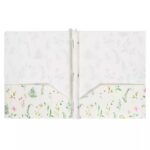 U Brands 2 Pocket Fashion Plastic Folder Pressed Botanicals Cream, School Supplies - Image 4