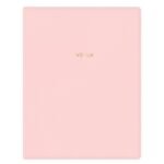 Day Designer Faux Leather Padfolio Blush Pink